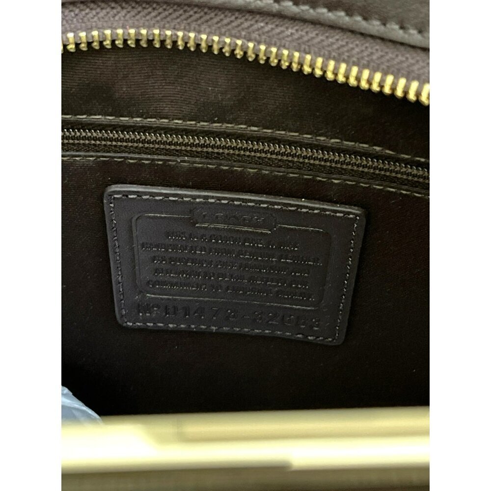 Coach $258 Madison Saffiano Leather Crossbody Tote Handbag New - Picture 9 of 10